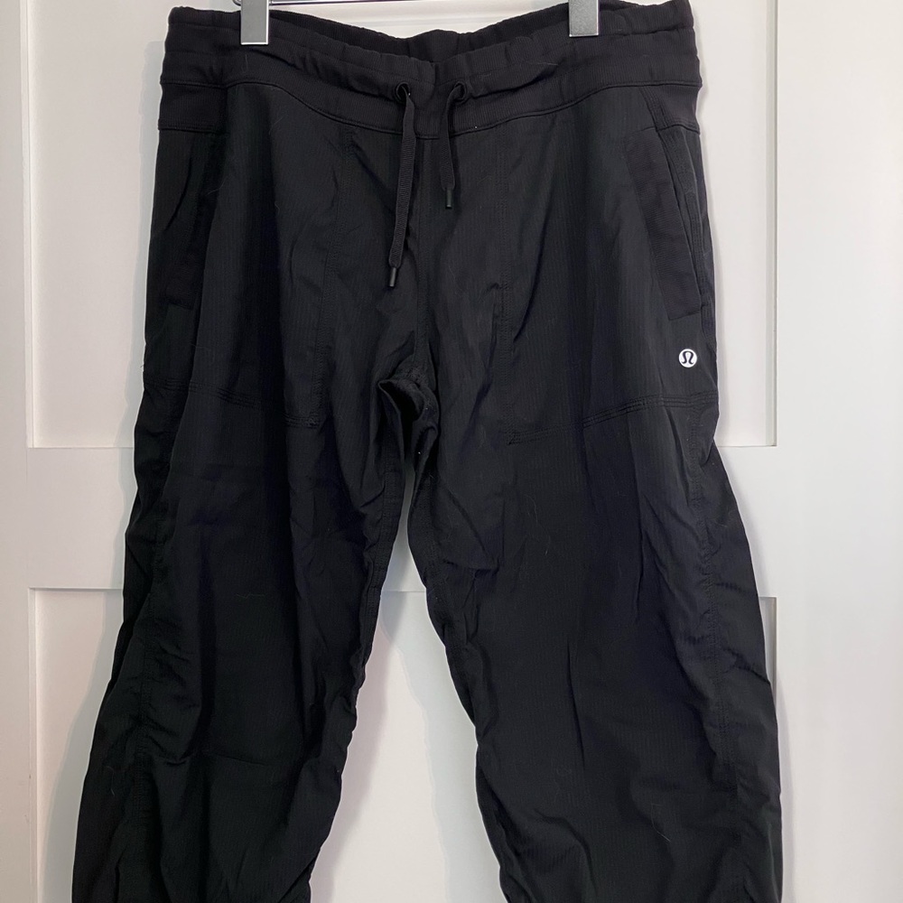Lululemon Athletica Dance Studio Black Capris